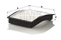Фильтр салона CU 1006-2 MANN FILTER