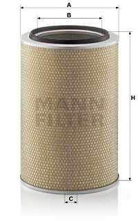 Фильтр воздушный C 33 1465-1 MANN FILTER