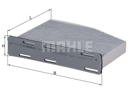 Фильтр салона LAK181 MAHLE