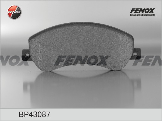КОЛОДКИ ТОРМОЗНЫЕ ДИСКОВЫЕ ПЕРЕДНИЕ BP43087 FENOX