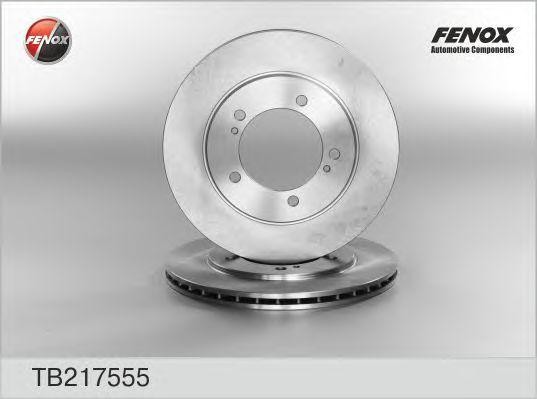 ДИСК ТОРМОЗНОЙ ПЕРЕДНИЙ TB217555 FENOX
