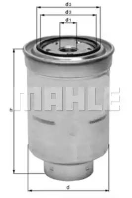 Фильтр топливный KC389 MAHLE