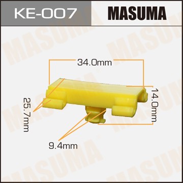 Клипса крепежная KE007 MASUMA