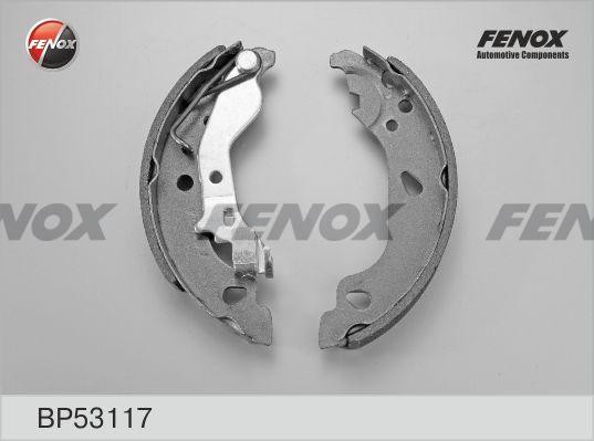 КОЛОДКИ ТОРМОЗНЫЕ БАРАБАННЫЕ BP53117 FENOX