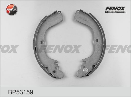 КОЛОДКИ ТОРМОЗНЫЕ БАРАБАННЫЕ СТОЯНОЧНОГО ТОРМОЗА BP53159 FENOX