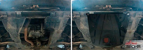 Защита картера двигателя 111013101 AVTO BRONYA