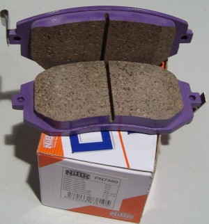 Колодки тормозные дисковые PN7460 NIBK