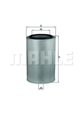 Фильтр воздушный LX273 MAHLE