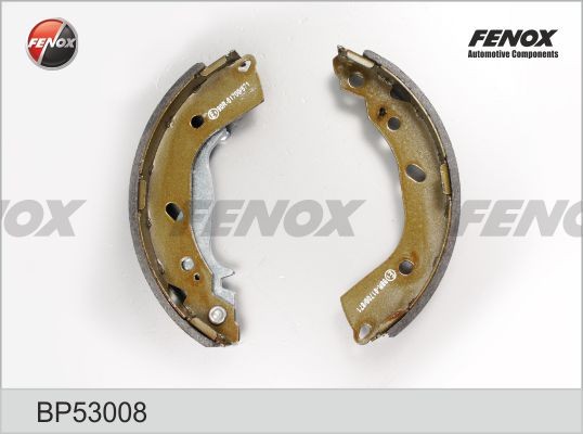 КОЛОДКИ ТОРМОЗНЫЕ БАРАБАННЫЕ BP53008 FENOX