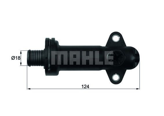 Термостат системы охлаждения TE 1 70 MAHLE