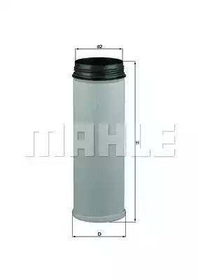 Фильтр воздушный LXS277 MAHLE