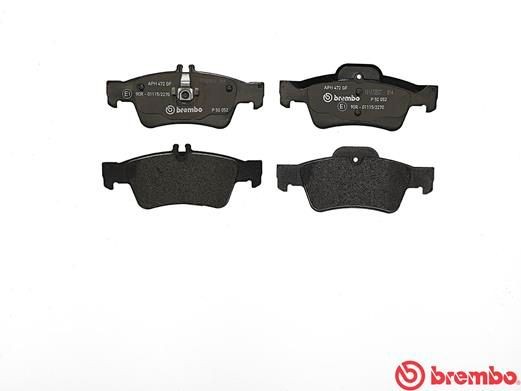 Колодки тормозные дисковые P50052 BREMBO