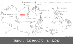 Датчик детонации 22060AA070 SUBARU