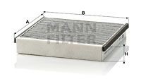 Фильтр салона CUK19312 MANN FILTER