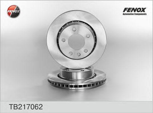 ДИСК ТОРМОЗНОЙ ПЕРЕДНИЙ TB217062 FENOX