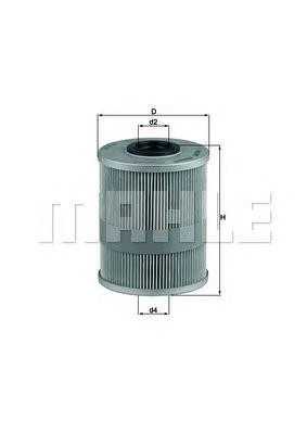 Фильтр топливный KX78D MAHLE