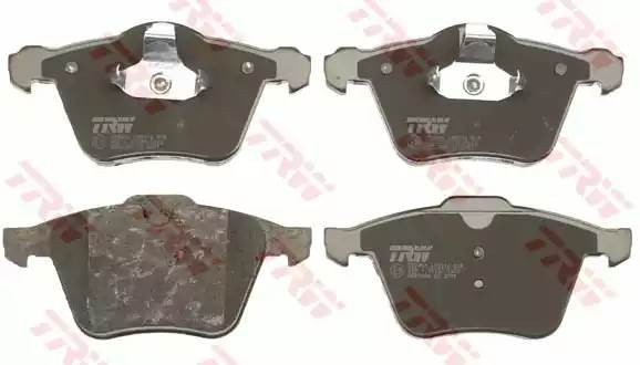 Колодки тормозные дисковые GDB1684 TRW