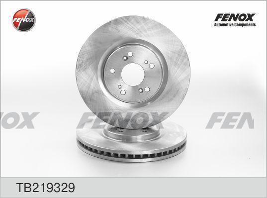 ДИСК ТОРМОЗНОЙ ПЕРЕДНИЙ TB219329 FENOX