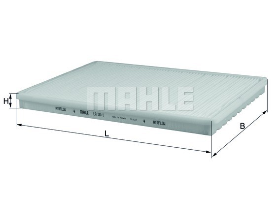 Фильтр салона LA50/1 MAHLE