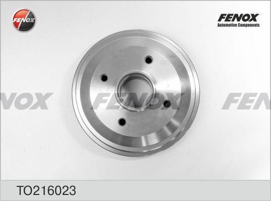 БАРАБАН ТОРМОЗНОЙ TO216023 FENOX
