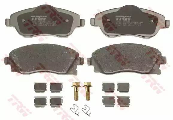 Колодки тормозные дисковые GDB1570 TRW