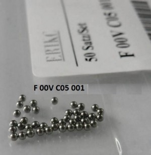 Шарик клапана топливной форсунки F 00V C05 001 BOSCH