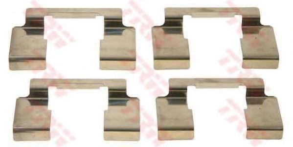 Колодки тормозные (ремкомплект) PFK430 TRW