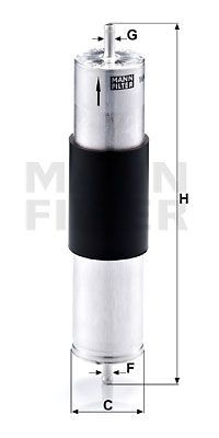 Фильтр топливный WK5213 MANN FILTER