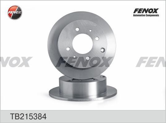 ДИСК ТОРМОЗНОЙ ЗАДНИЙ TB215384 FENOX
