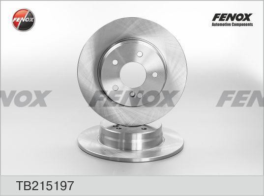 ДИСК ТОРМОЗНОЙ ЗАДНИЙ TB215197 FENOX