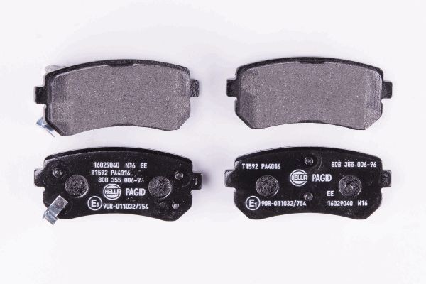 Колодки тормозные дисковые 8DB 355 006-961 PAGID