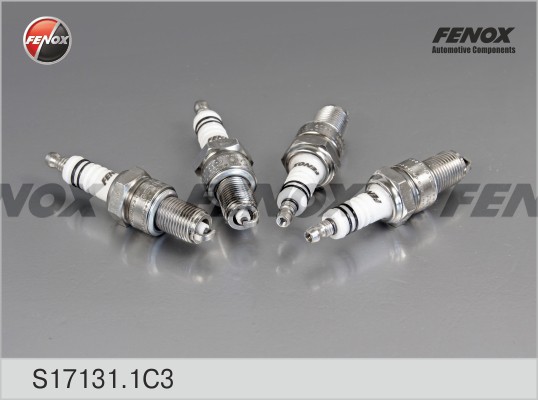 СВЕЧИ ЗАЖИГАНИЯ КОМПЛЕКТ зазор 0,7мм S17131.1C3 FENOX