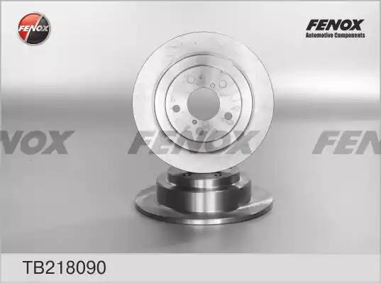 ДИСК ТОРМОЗНОЙ ЗАДНИЙ TB218090 FENOX