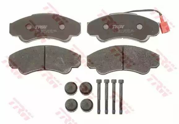 Колодки тормозные дисковые GDB1518 TRW