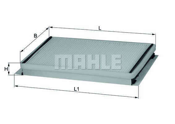 Фильтр салона LA9 MAHLE