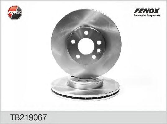 ДИСК ТОРМОЗНОЙ ПЕРЕДНИЙ TB219067 FENOX