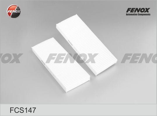 САЛОННЫЙ ФИЛЬТР КОМПЛЕКТ 2шт FCS147 FENOX