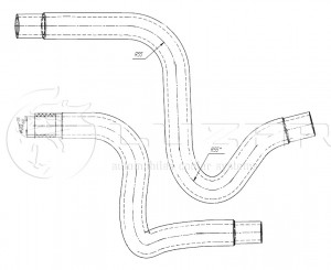 Комплект патрубков отопителя EPDM LPKH0190 LUZAR