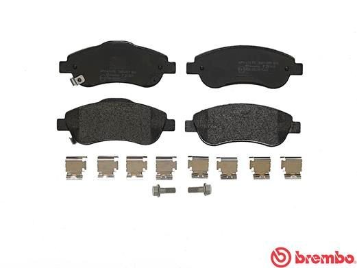 Колодки тормозные дисковые P28045 BREMBO