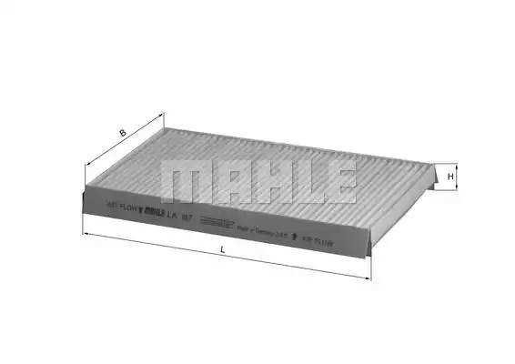 Фильтр салона LA197 MAHLE