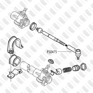 Наконечник рулевой тяги FS0475 FIXAR