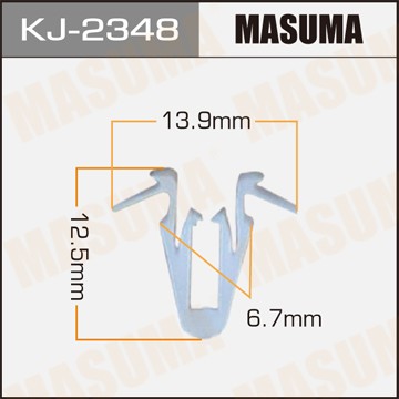 Клипса крепежная KJ2348 MASUMA