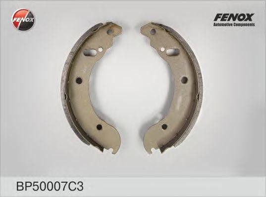 КОЛОДКИ ТОРМОЗНЫЕ БАРАБАННЫЕ ЗАДНИЕ BP50007C3 FENOX