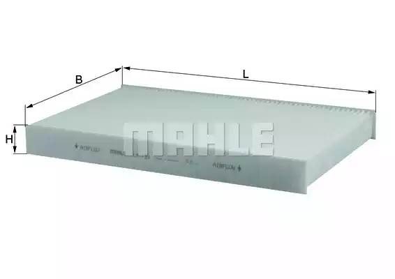 Фильтр салона LA138 MAHLE
