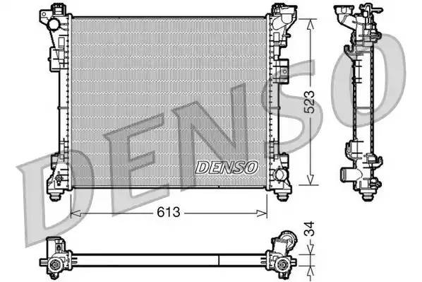 Радиатор охлаждения ДВС DRM06006 DENSO