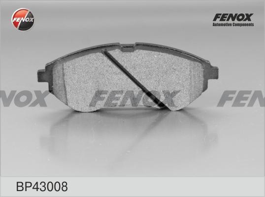 КОЛОДКИ ТОРМОЗНЫЕ ДИСКОВЫЕ ПЕРЕДНИЕ BP43008 FENOX