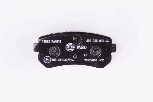 Колодки тормозные дисковые 8DB 355 006-961 PAGID