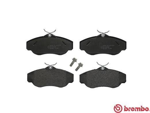 Колодки тормозные дисковые P44008 BREMBO