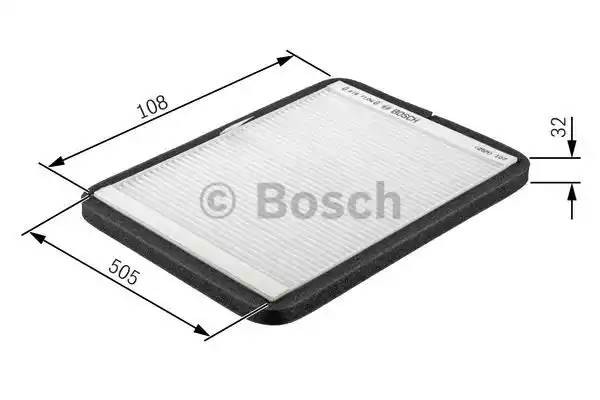 Фильтр салона 1 987 432 018 BOSCH
