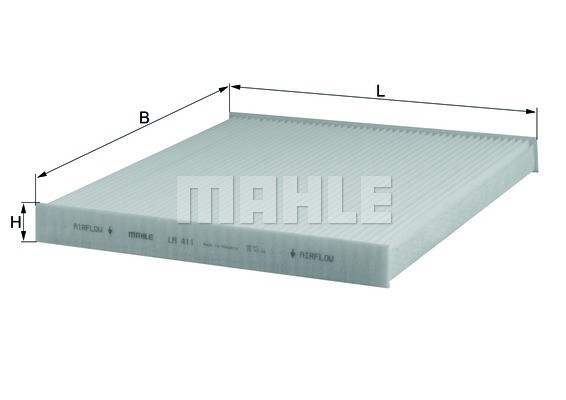Фильтр салона LA411 MAHLE
